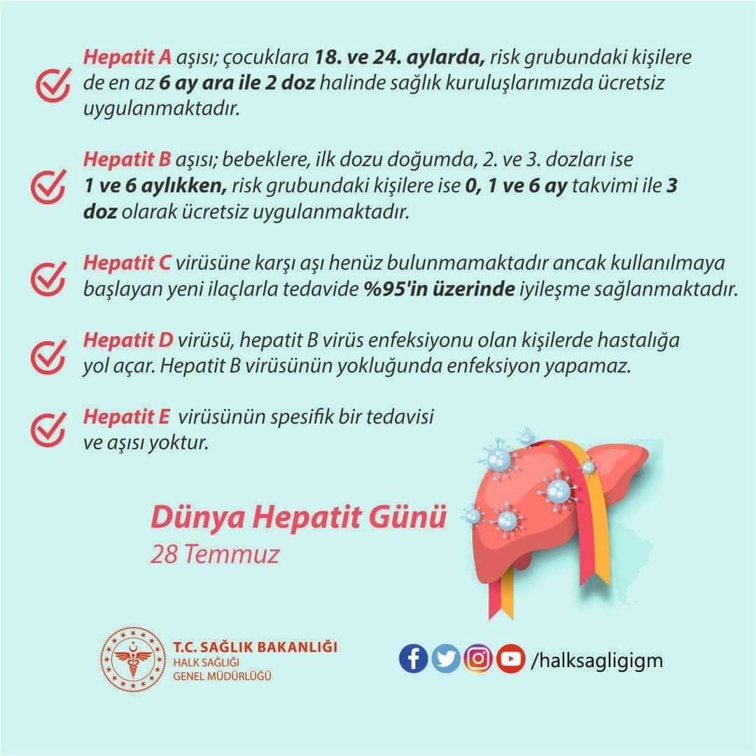 Dünyada 1.4 Milyon Ki?i, Viral Hepatitlere Ba?l? Geli?en Siroz Ve Karaci?er Kanserinden Ölüyor