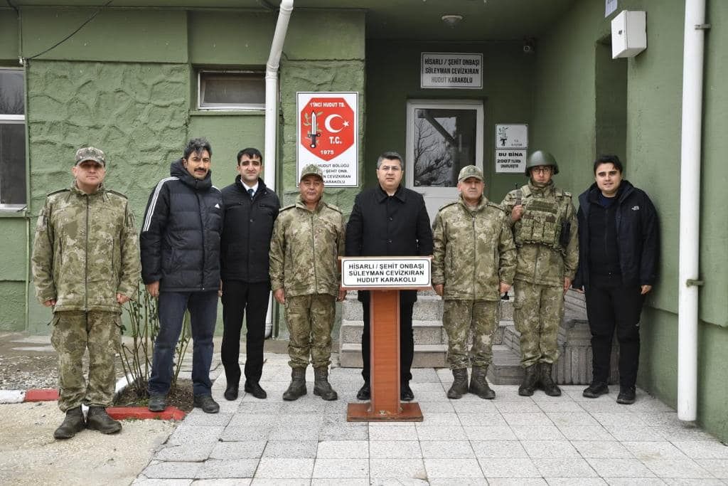 Vali Kırbıyık’tan Sınır Ziyareti