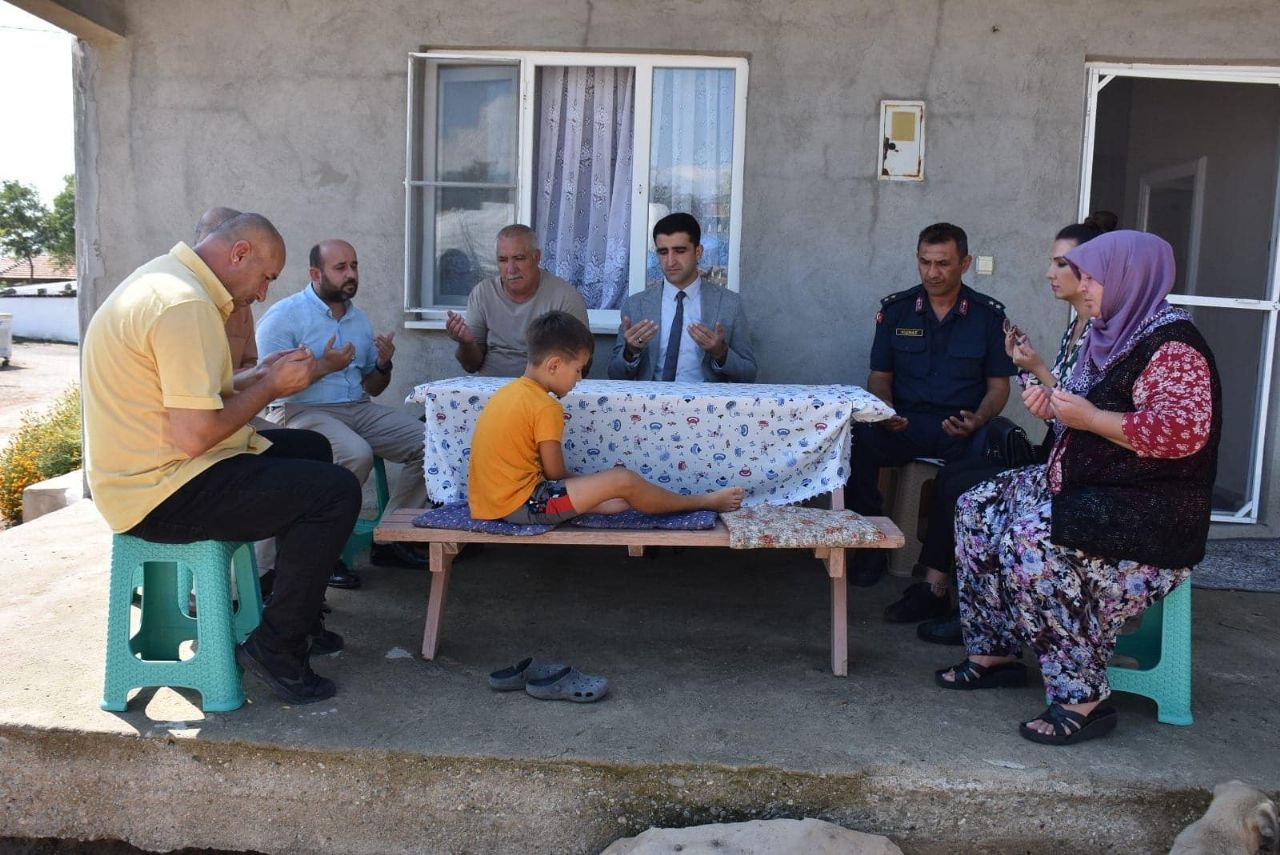 Sevgili, Şehit Ailelerini Ziyaret 	Etti.