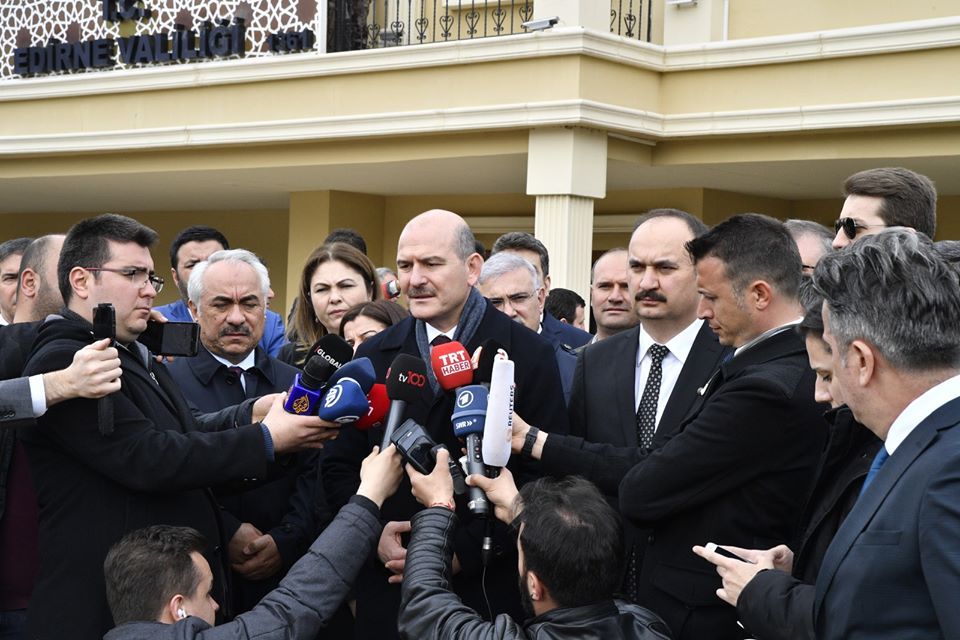 Soylu, Edirne'de İncelemelerde Bulundu