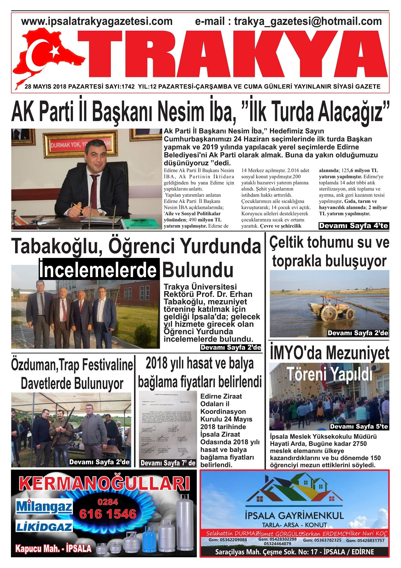 28 Mayıs 2018