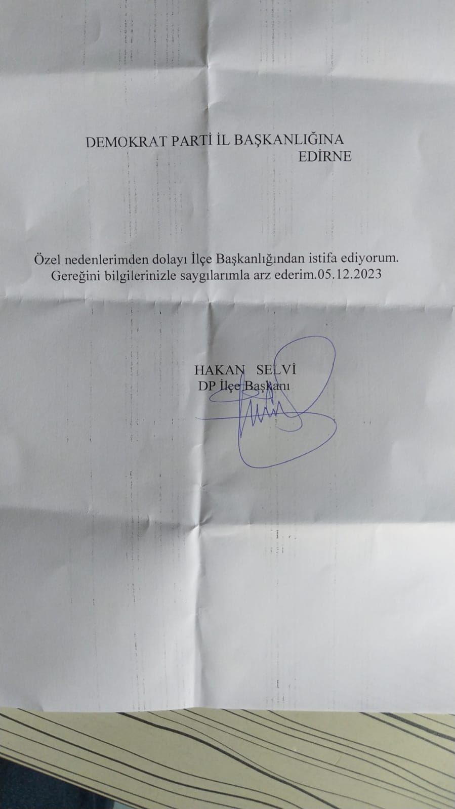 Selvi,”Demokrat Parti Kalbimde Yaşayacak”