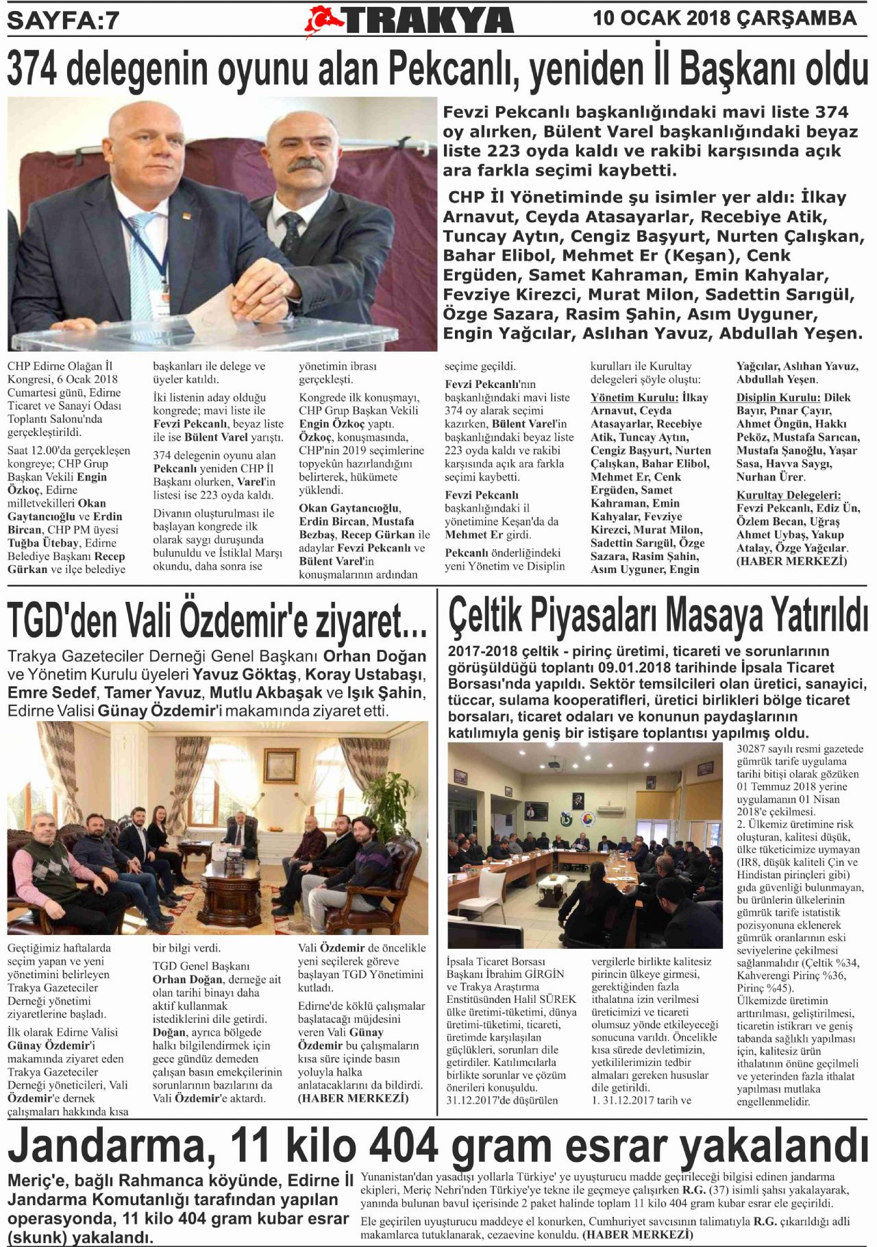10 Ocak 2018