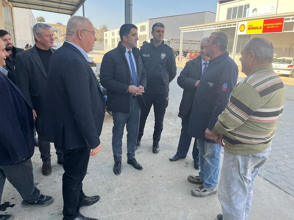 Sevgili, Sanayi Sitesi Esnafının Dertlerini Dinledi.