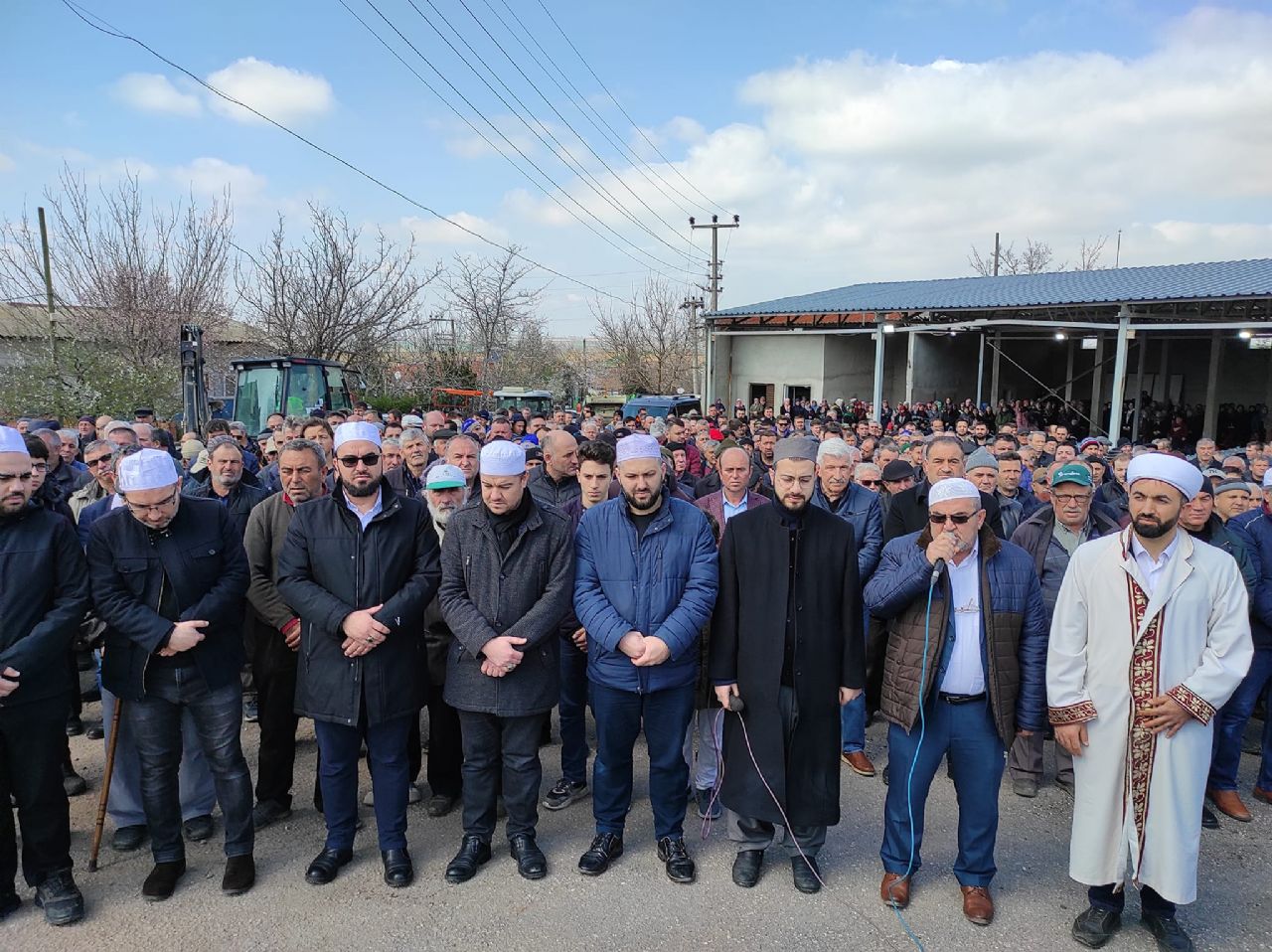 Hacıköy'de Yağmur Duası Yapıldı