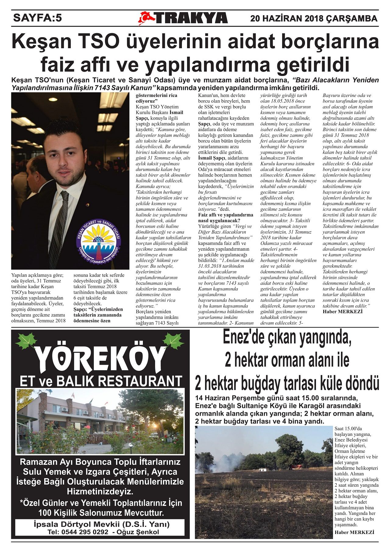 20 Haziran 2018