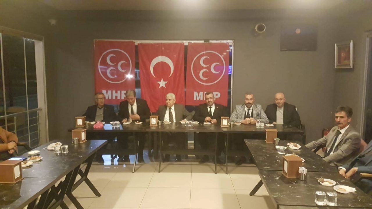 MHP İlçe Başkanları  Toplantısı İpsala'da Yapıldı.