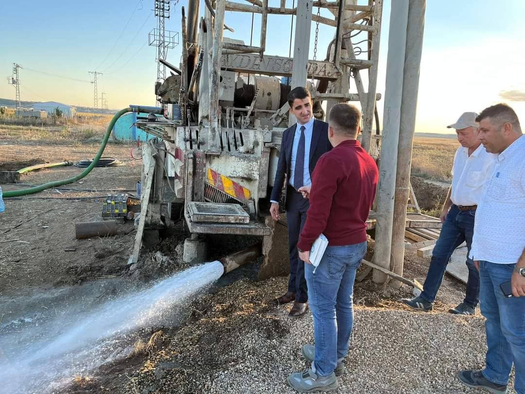 Sarıcaali Köyü’ne Sondaj Kuyusu Açıldı 