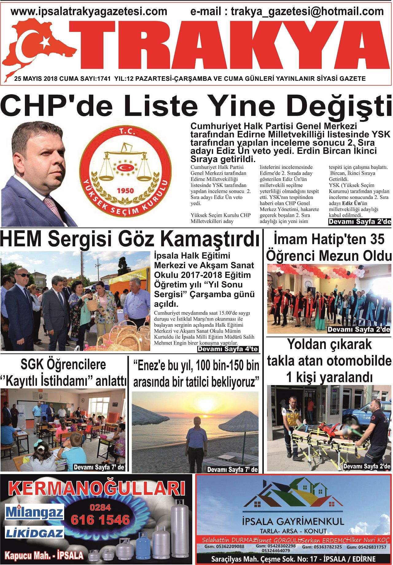 25 Mayıs 2018