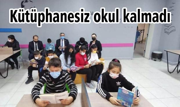 İpsala’daki Okullarda 10 Adet Kütüphane Açıldı.