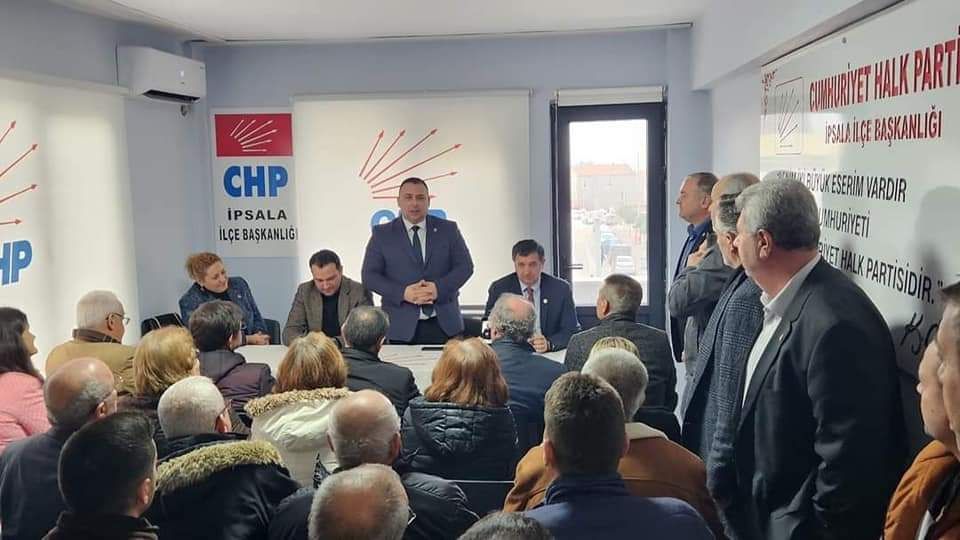 CHP ?l Ba?kan? Samet Kahraman ?psala Te?kilat?n?n Ziyaret Etti