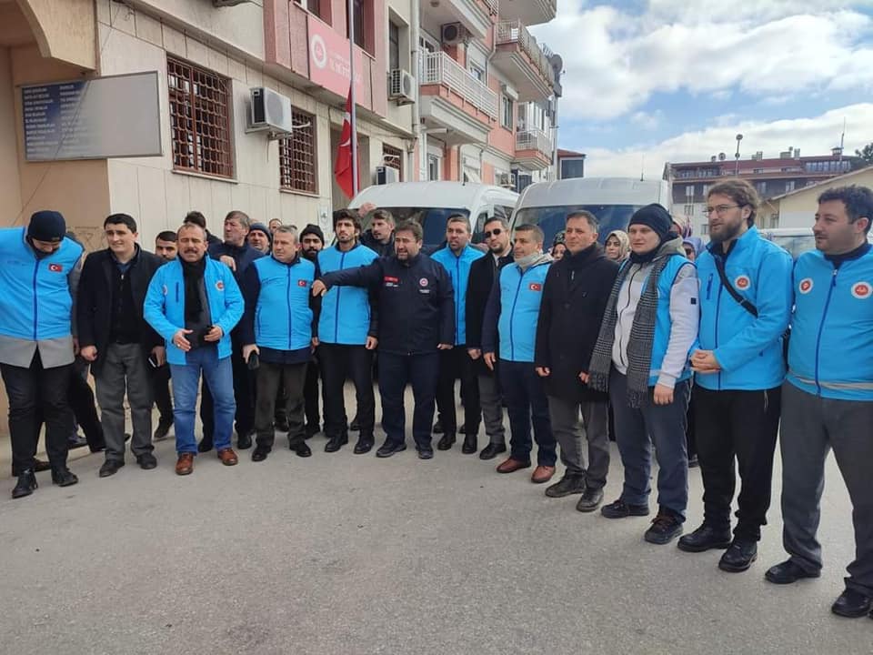 Edirne İl Müftülüğü Personeli Deprem Bölgesine Gitti