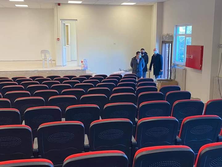 Atatürk İlkokulu Konferans Salonuna Kavuşuyor.