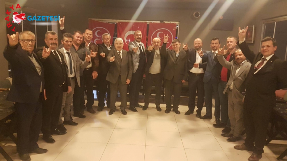 MHP İlçe Başkanları Toplantısı İpsala'da Yapıldı.