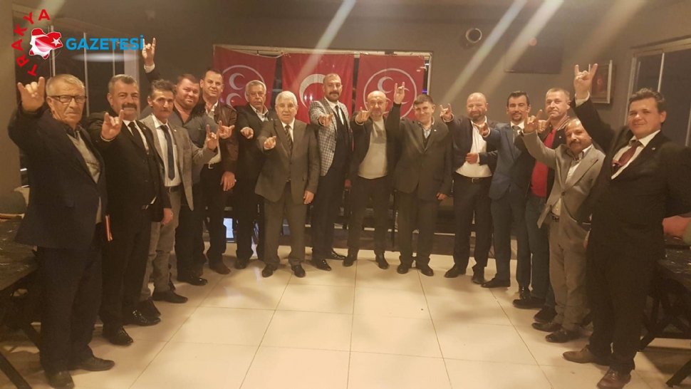 MHP İlçe Başkanları  Toplantısı İpsala'da Yapıldı.