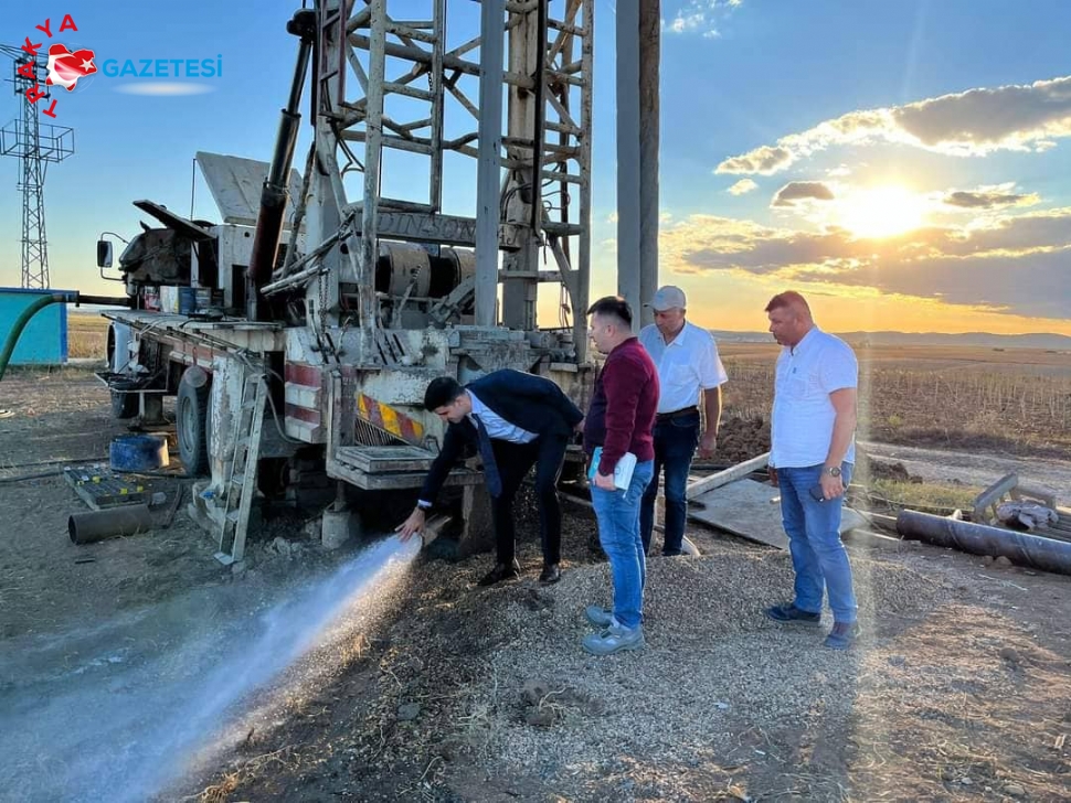 Sarıcaali Köyü’ne Sondaj Kuyusu Açıldı