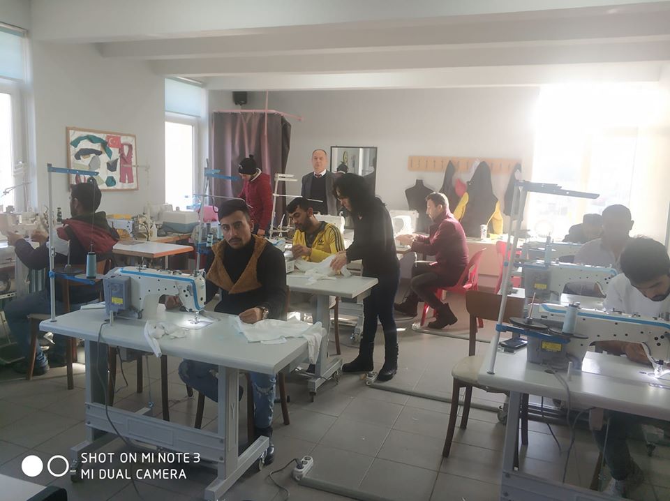 Tekstil İçin Makine Kursu Açıldı.