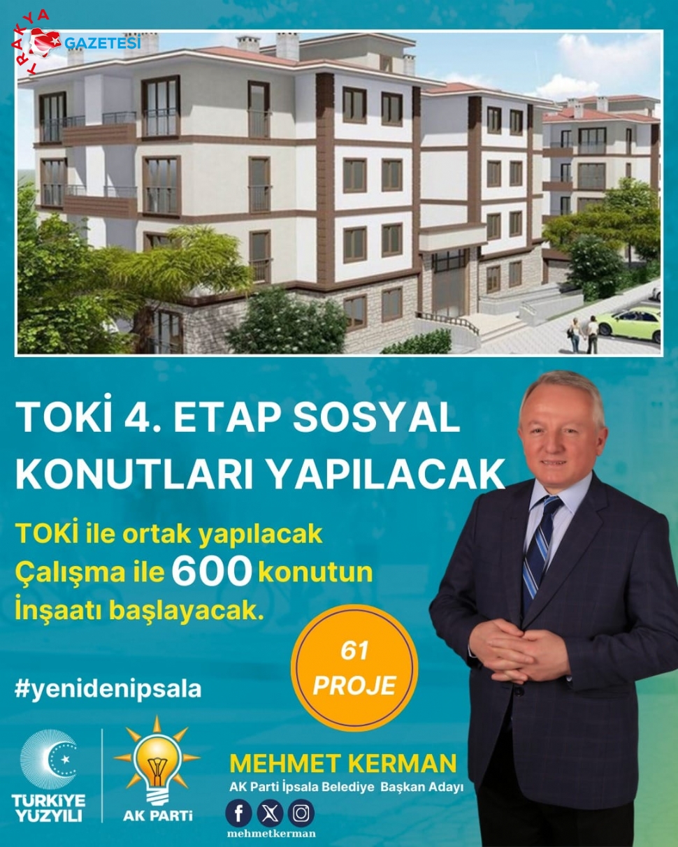 Kerman’dan 600 Konut Sözü…