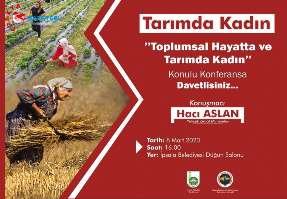 “Tarımda Kadın ”Toplantısı Bugün Yapılacak