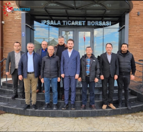   Dr. Murat Sungurlu’dan İpsala Ticaret Borsasına Ziyaret