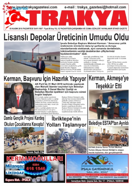 05 Kasım 2018