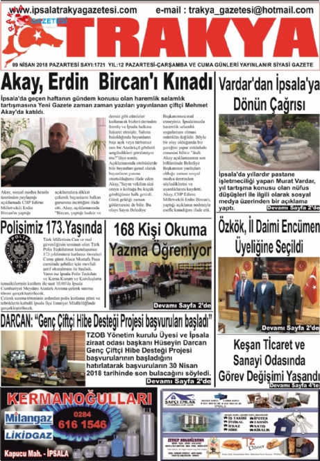 09 Nisan 2018