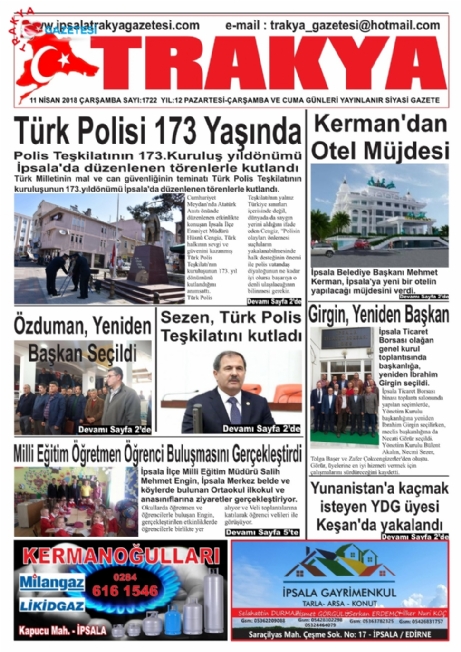 11 Nisan 2018