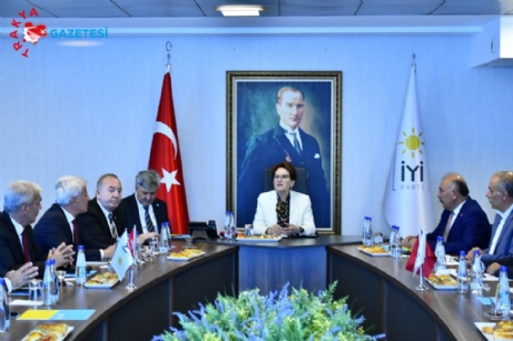 Meral Akşener, Belediye Başkanları İle Görüştü.