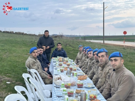 Sevgili, Sınırın Son Noktasında İftar Yaptı.