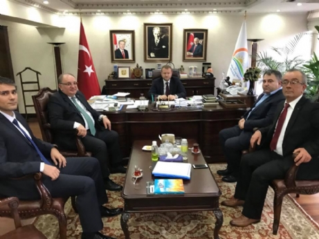 Ankara ziyaretinde, ithal çeltik sorununu anlattık