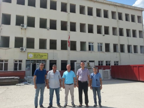 Mesleki ve Teknik Anadolu Lisesi Bakım ve Onarımdan Geçiyor.