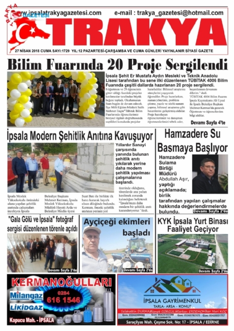 27 Nisan 2018