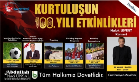 20 Kasım Kurtuluş Bayramı Etkinlik Takvimi Açıklandı 