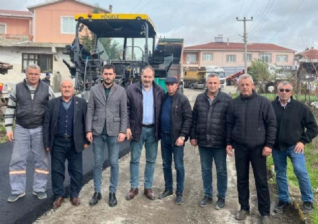 İpsala’da Hacıköy-Pazardere Yolu Asfaltlanıyor