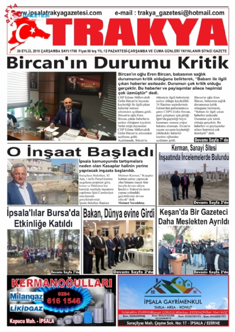 26 Eylül 2018