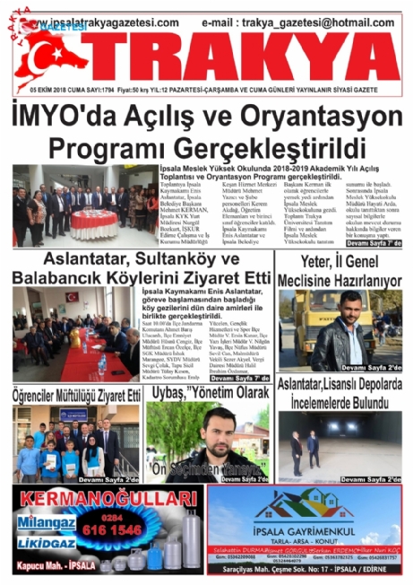 05 Ekim 2018