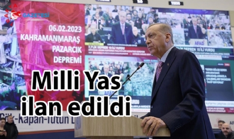 Türkiye’de Milli Yas İlan Edildi