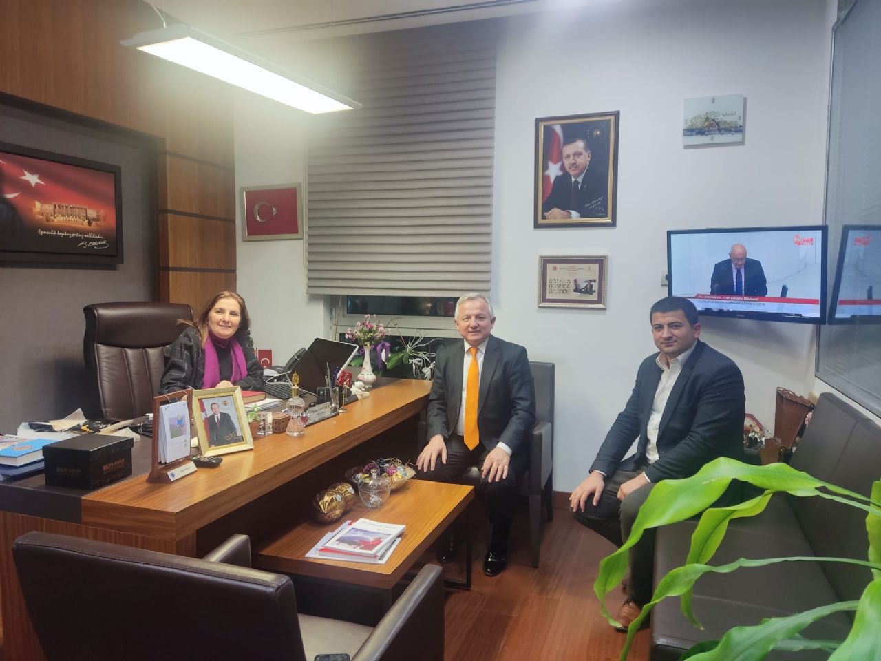 Kerman, Ankara’da Ziyaretlerde Bulundu