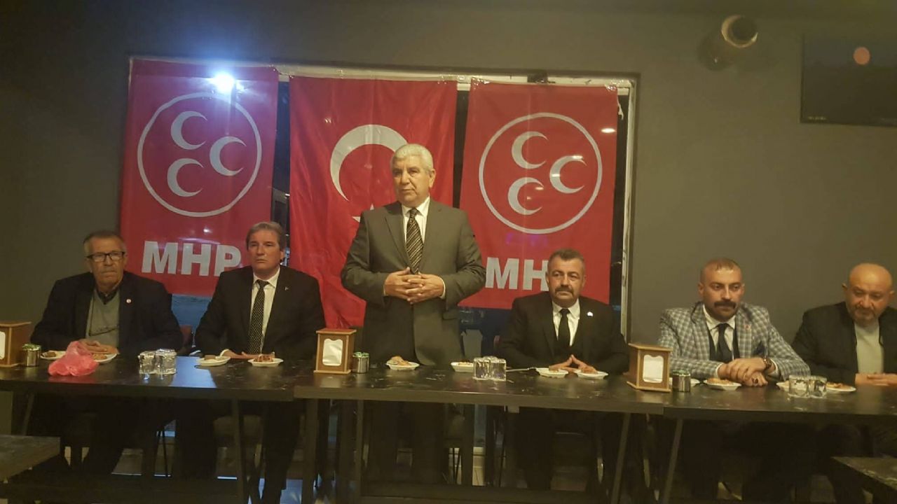MHP İlçe Başkanları  Toplantısı İpsala'da Yapıldı.