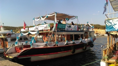Saros’ta, tekne turlarına ilgi artıyor