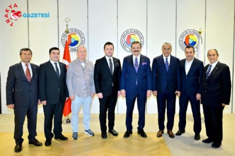 TOBB Başkanı M. Rifat Hisarcıklıoğlu’na Ziyaret